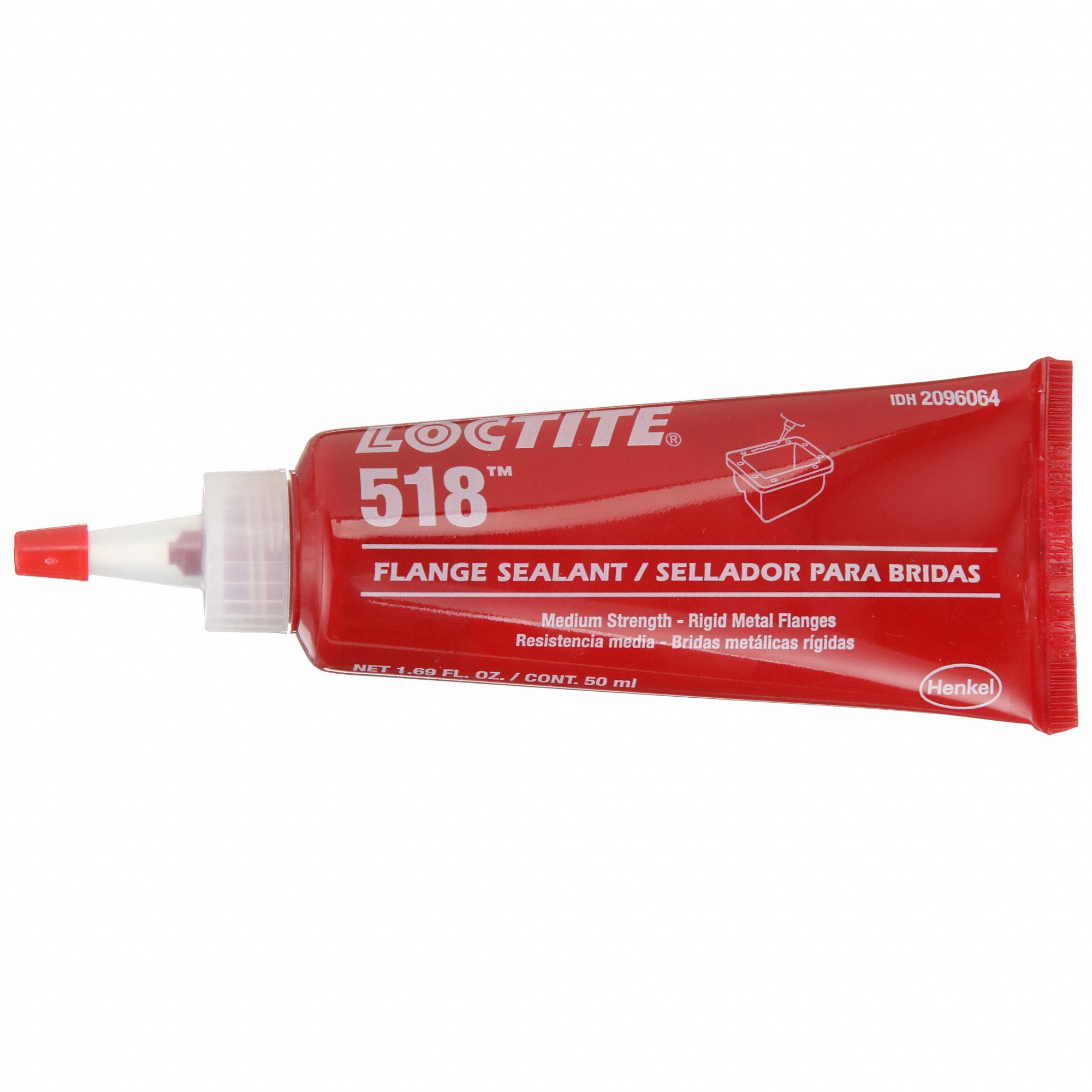 LOCTITE 518 Gasket Maker & Flange Sealant for Automotive: Anaerobic,  Medium-Strength, Non-Corrosive, Flexes with Movement, Solvent-Resistant |  Red, 6