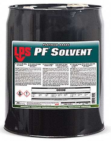 Degreaser: Chemical-Based Solvent, Bucket, 5 gal Container Size, Ready to Use, 100% VOC Content