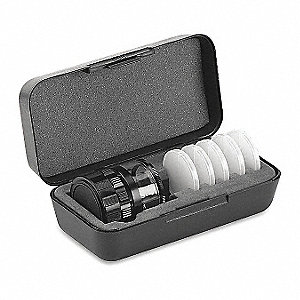 MEASURING LOUPE COMBO SET, 10X POWER, 1 IN FOCAL DISTANCE, 20.3MM LENS D, 16D DIOPTER