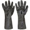PVC Chemical-Resistant Gloves with Interlock Liner, Supported