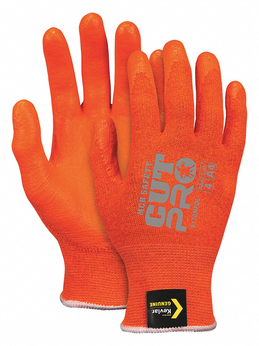 COATED GLOVES, 2XL (11), ANSI CUT LEVEL A4, DIPPED PALM, FOAM NITRILE, SMOOTH