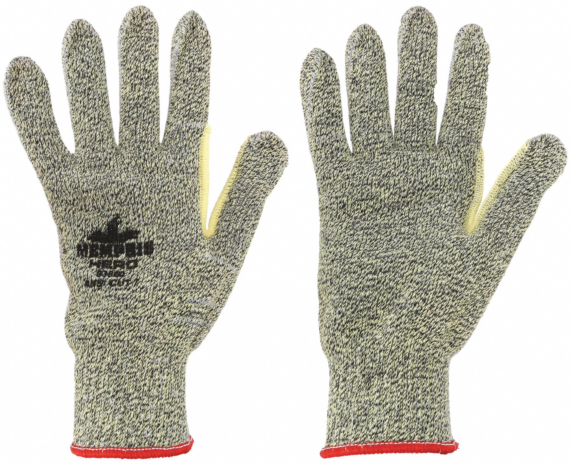 Coated Gloves: 2XL ( 11 ), ANSI Cut Level A6, Uncoated, Uncoated, Kevlar® ( 7 ga ), 1 PR