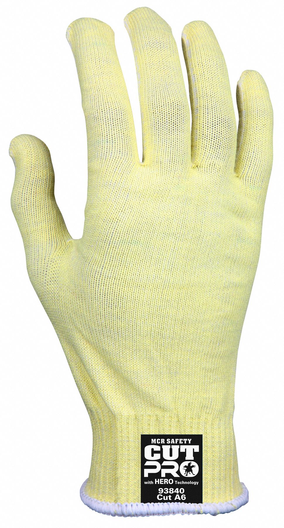 MCR SAFETY Coated Gloves XL ( 10 ), ANSI Cut Level A6, Uncoated