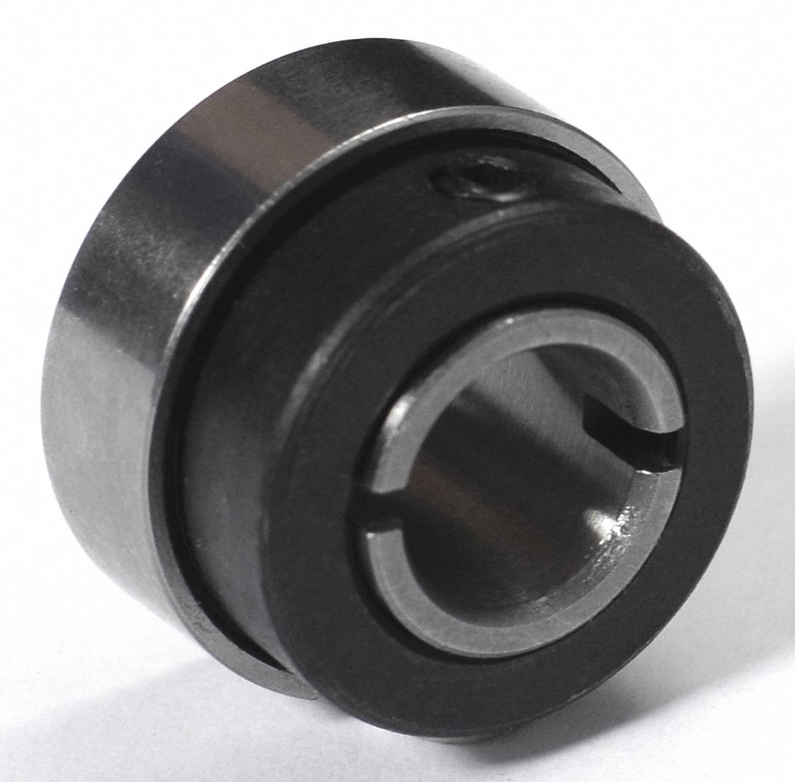 Mini Ball Brg, R6, 3/8in Bore, Alloy Stl