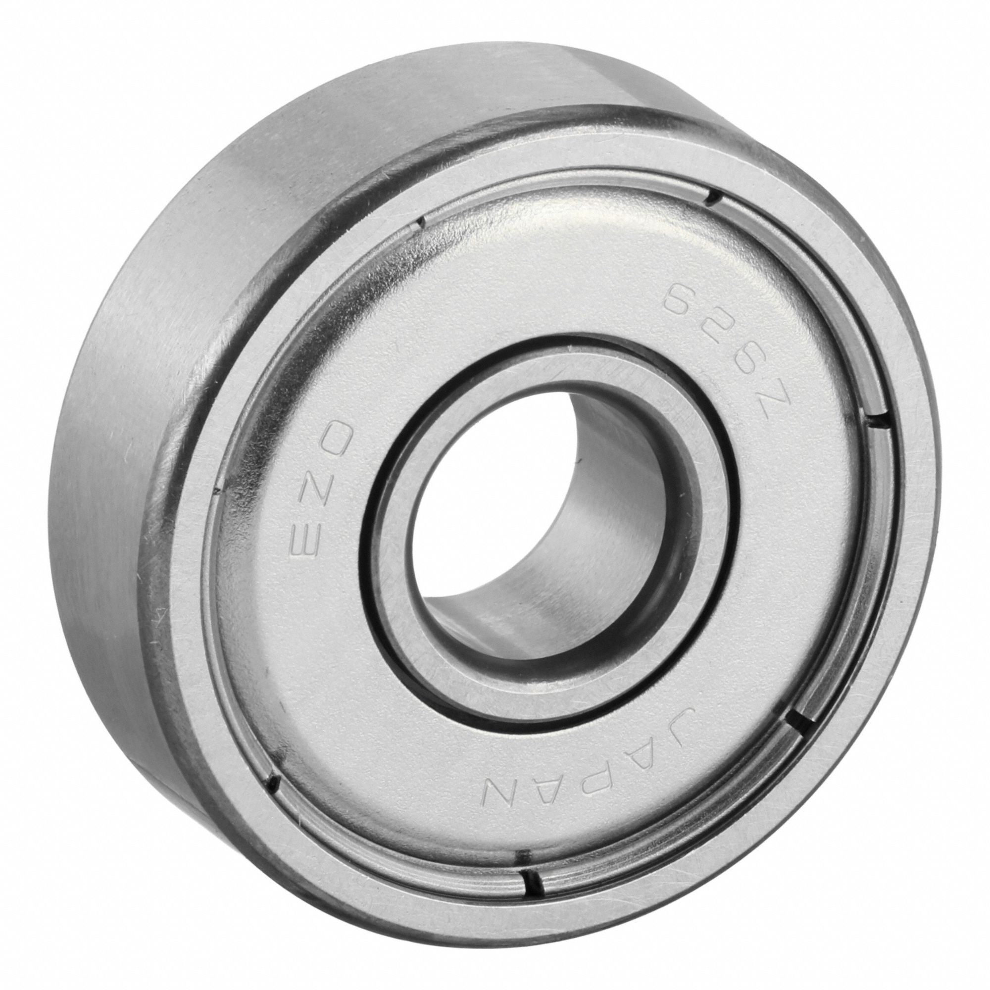 Miniature Ball Bearing: 626, Dbl Shield, 6 mm Bore, 19 mm OD, 6 mm Wd, Alloy Steel Ring