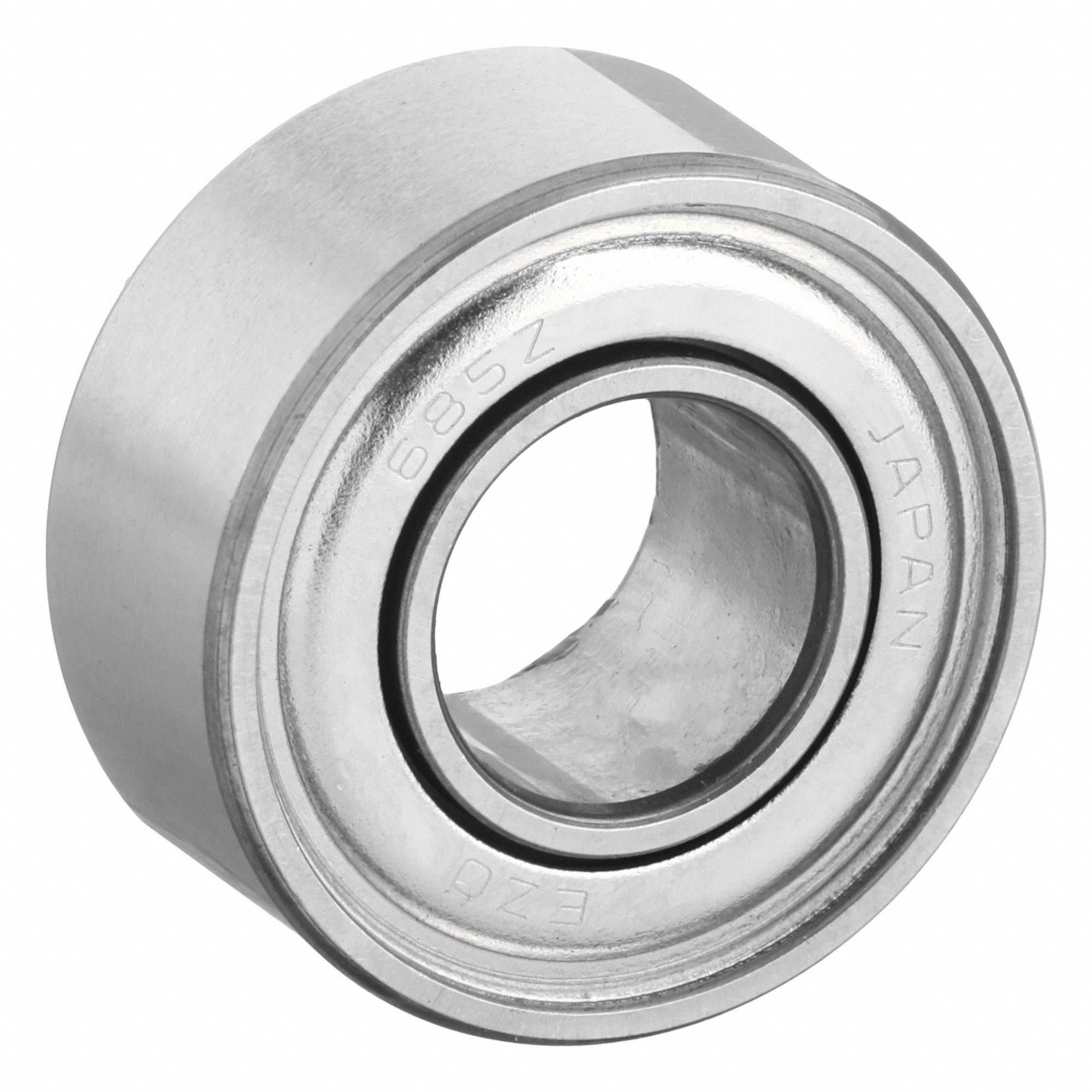 Miniature Ball Bearing: 685, Dbl Shield, 5 mm Bore, 11 mm OD, 5 mm Wd, Alloy Steel Ring