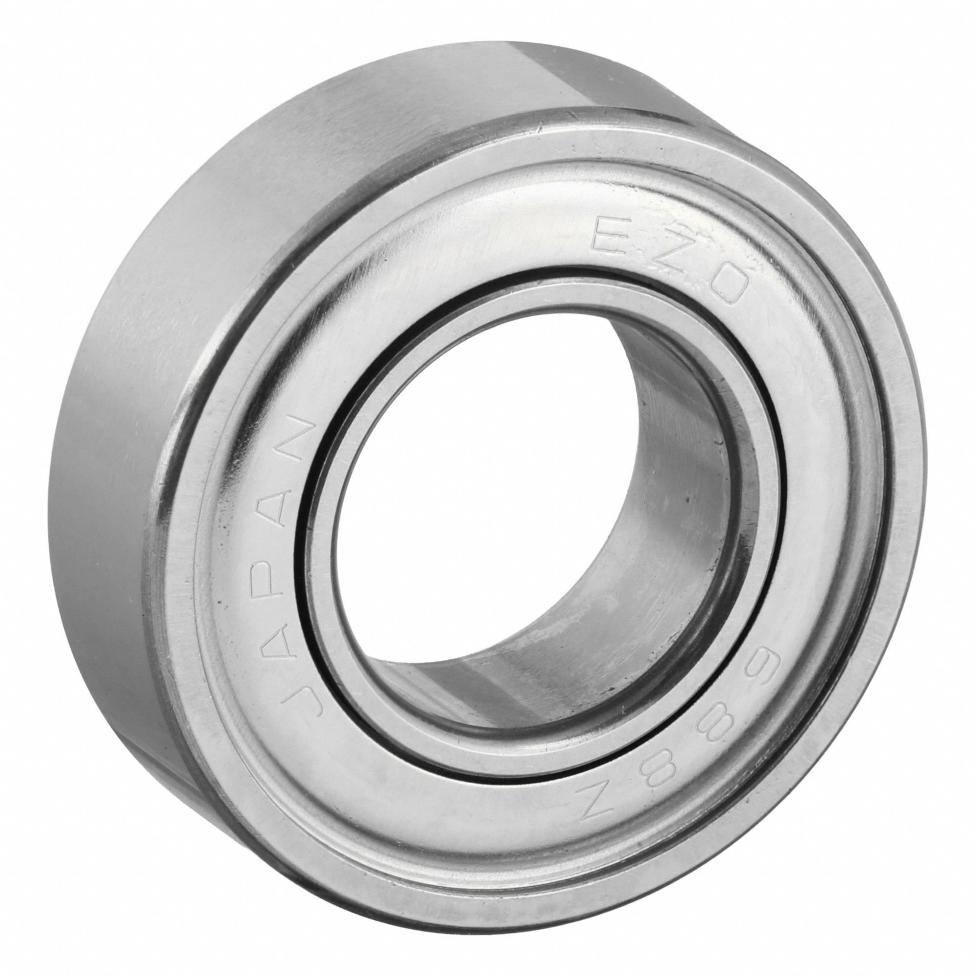 Miniature Ball Bearing: 688, Dbl Shield, 8 mm Bore, 16 mm OD, 5 mm Wd, Alloy Steel Ring