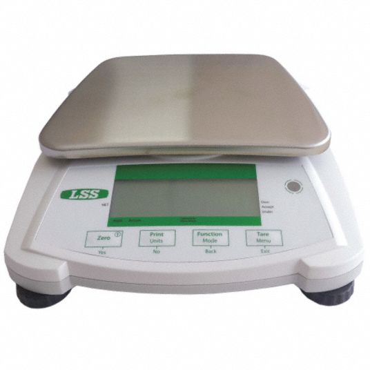 Lab Safety Supply 600 G Digital Lcd Compact Bench Scale 49df48 30467951 Grainger