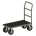 Shock-Absorbing Nonslip Steel-Deck Platform Trucks