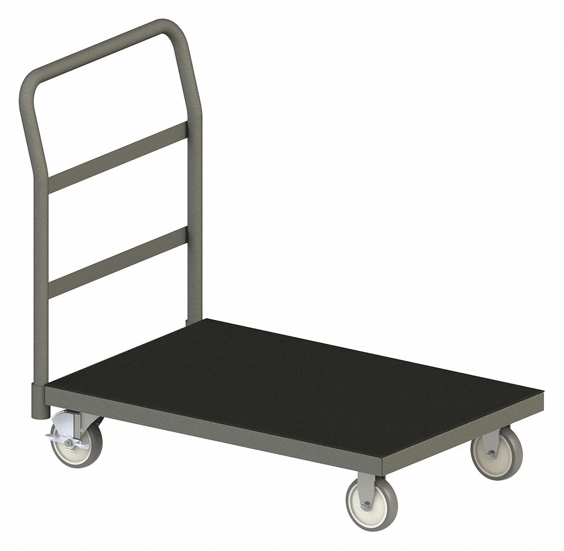 1,400 lb Load Capacity, 48 in x 24 in x 7-7/8 in, Steel-Deck Platform ...