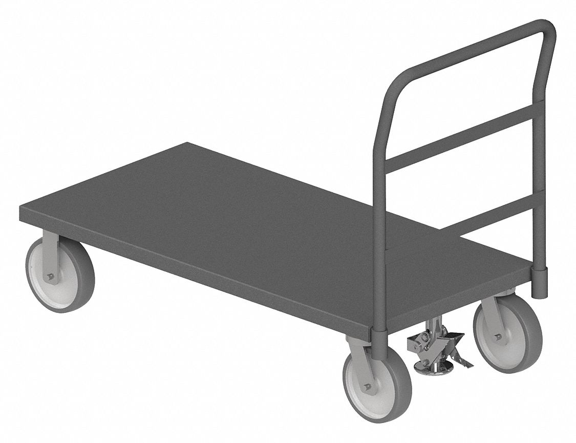 3,600 lb Load Capacity, Rubber, General Purpose Steel-Deck Platform ...