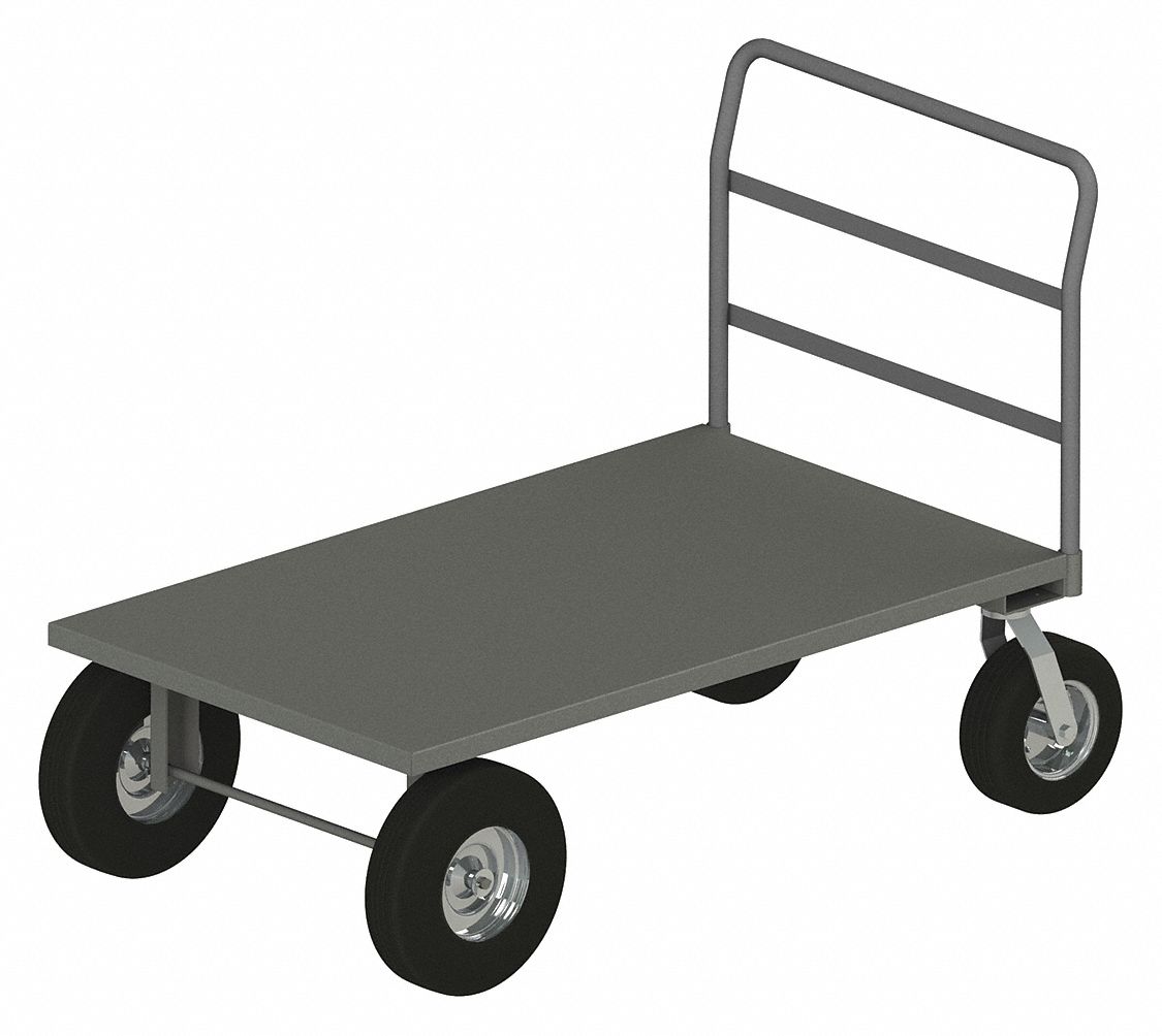 GRAINGER APPROVED Carrito de Plataforma,63-5/8" L,3000 lb. - Carritos de Plataforma - 49DP06 ...