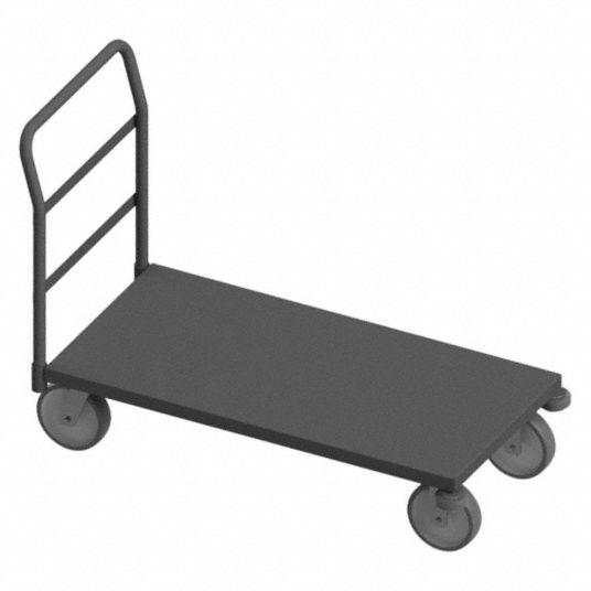 3,600 lb Load Capacity, 48 in x 30 in x 11-1/8 in, Steel-Deck Platform ...