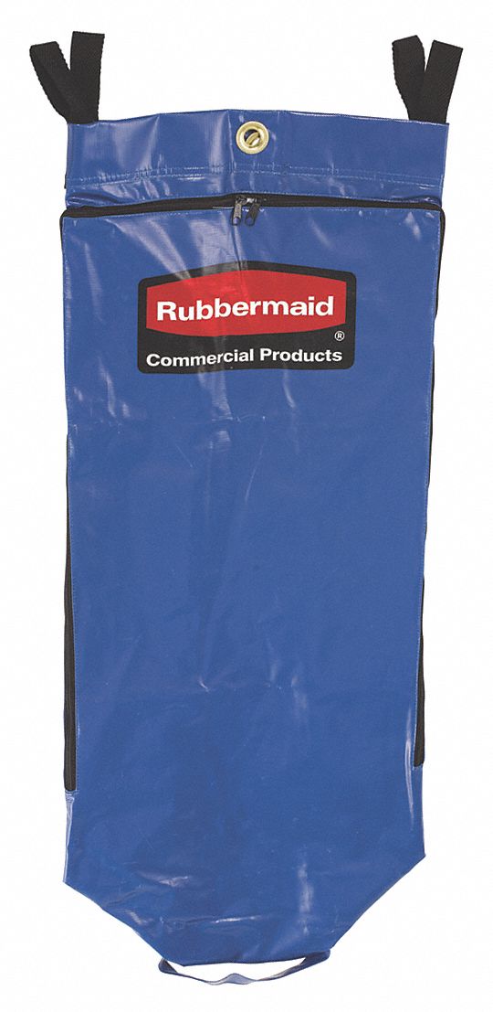 RECYCLING CART BAG,34 GAL CAP.,BLUE