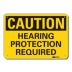 Caution: Hearing Protection Required Signs