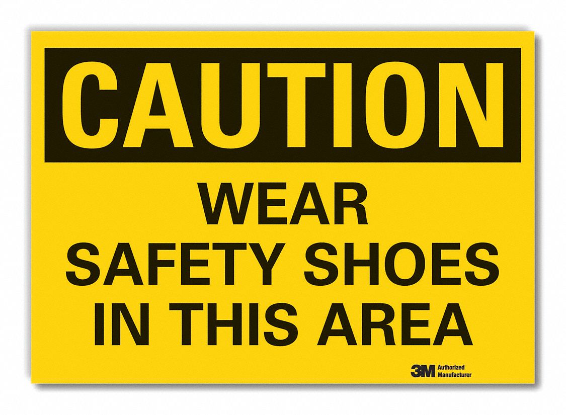 Reflective Sheeting, Adhesive Sign Mounting, Foot Caution Reflective ...