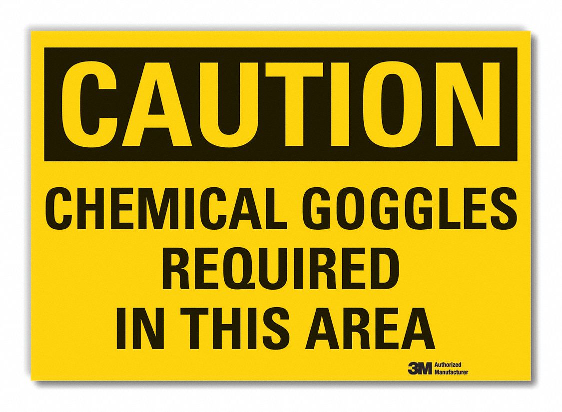  Eye  Caution Reflective Label: Reflective Sheeting, Adhesive Sign Mounting, Engineer Grade, Caution