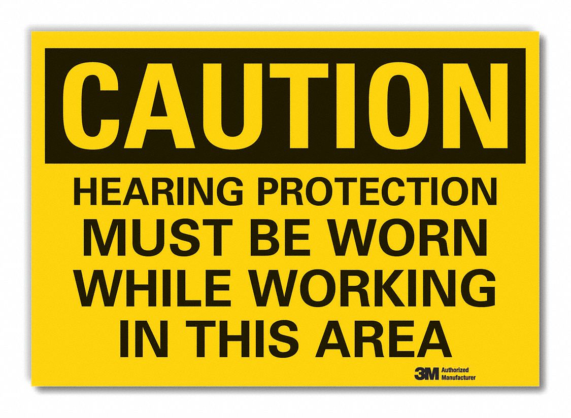 Non-PVC Polymer, Adhesive Sign Mounting, Caution Sign - 456X70|LCU3 ...