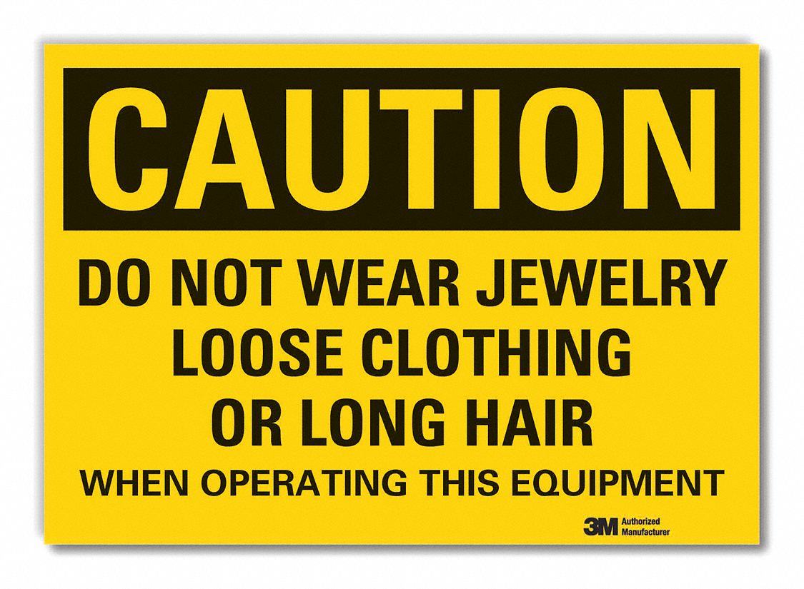  Machine & Operation Caution Reflective Label: Reflective Sheeting, Adhesive Sign Mounting, Caution