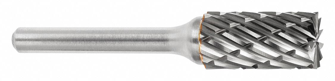 SGS PRO, Cylinder With End Cut, SB-1, Carbide Bur - 49EJ50|19354 - Grainger