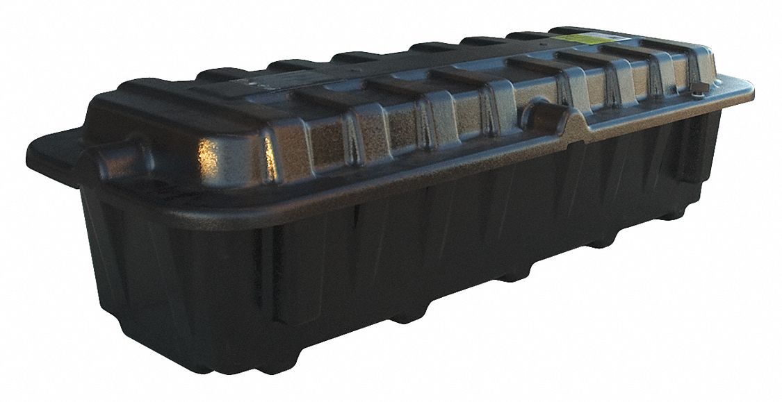 Battery Box, Black, 49-1/2" L x 18-1/4" W
