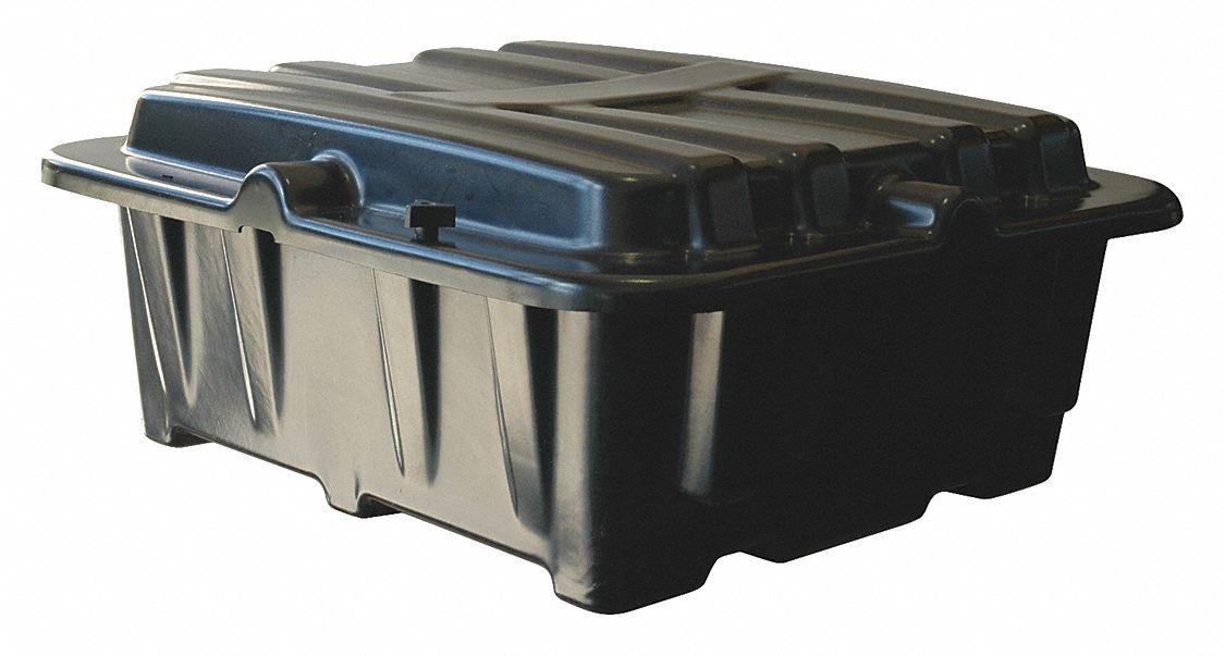 Battery Box, Black, 27-1/64" Lx29-7/64" W
