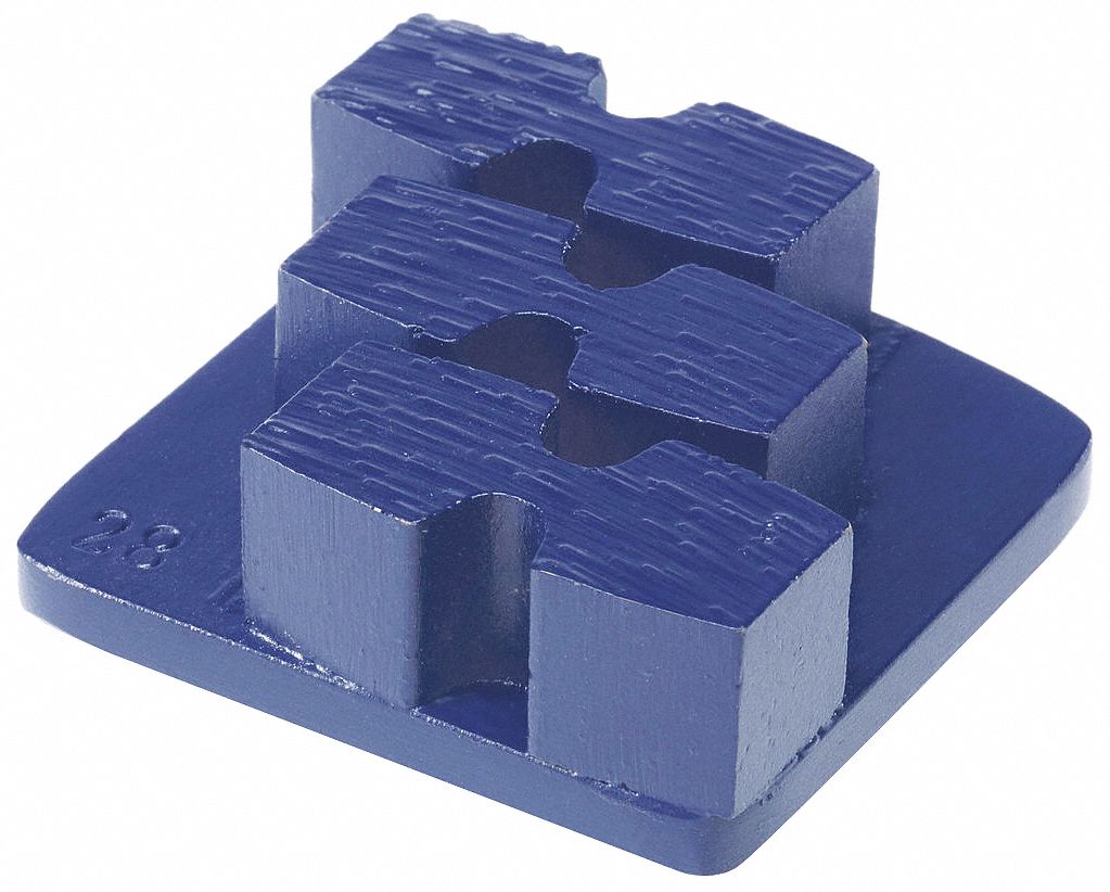 HUSQVARNA, Extra Hard, 30 Grit, Triple Convex Diamond Tool - 49EK74 ...
