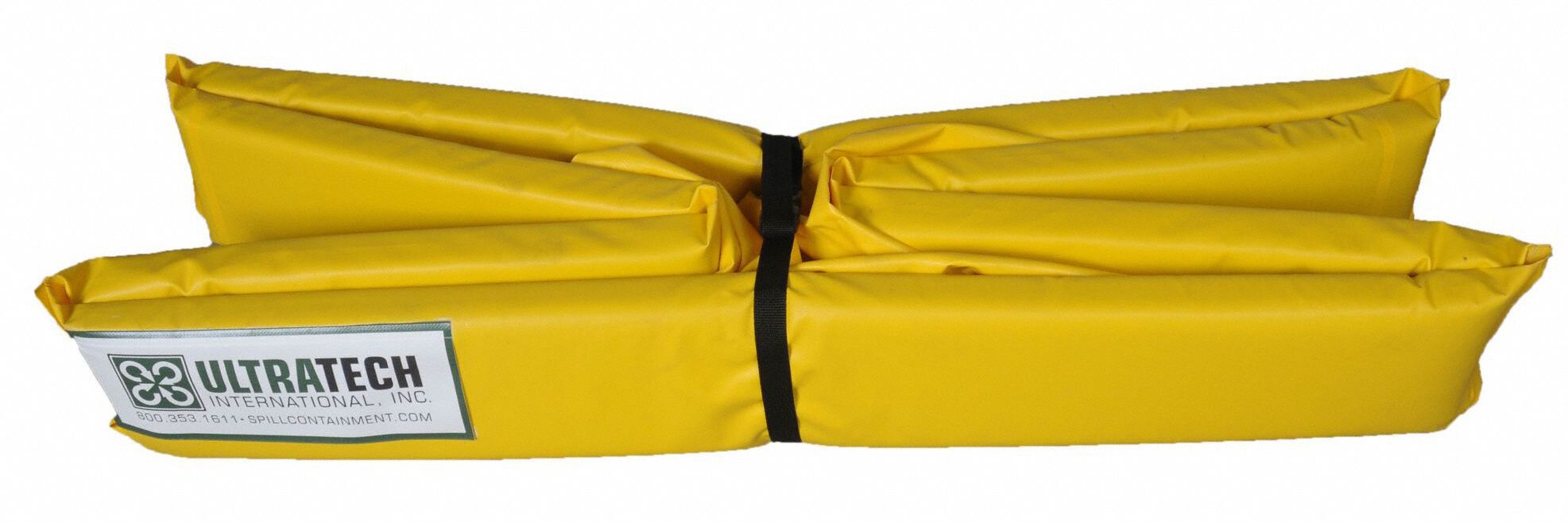 Spill Containment Tray: 15 gal Spill Capacity, 24 in Lg, 24 in Wd, 6 in Ht, Yellow