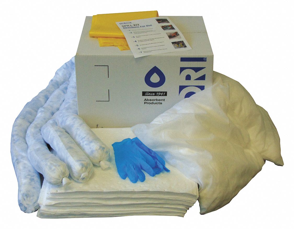 Spill Kit Refill,  Oil-Based Liquids