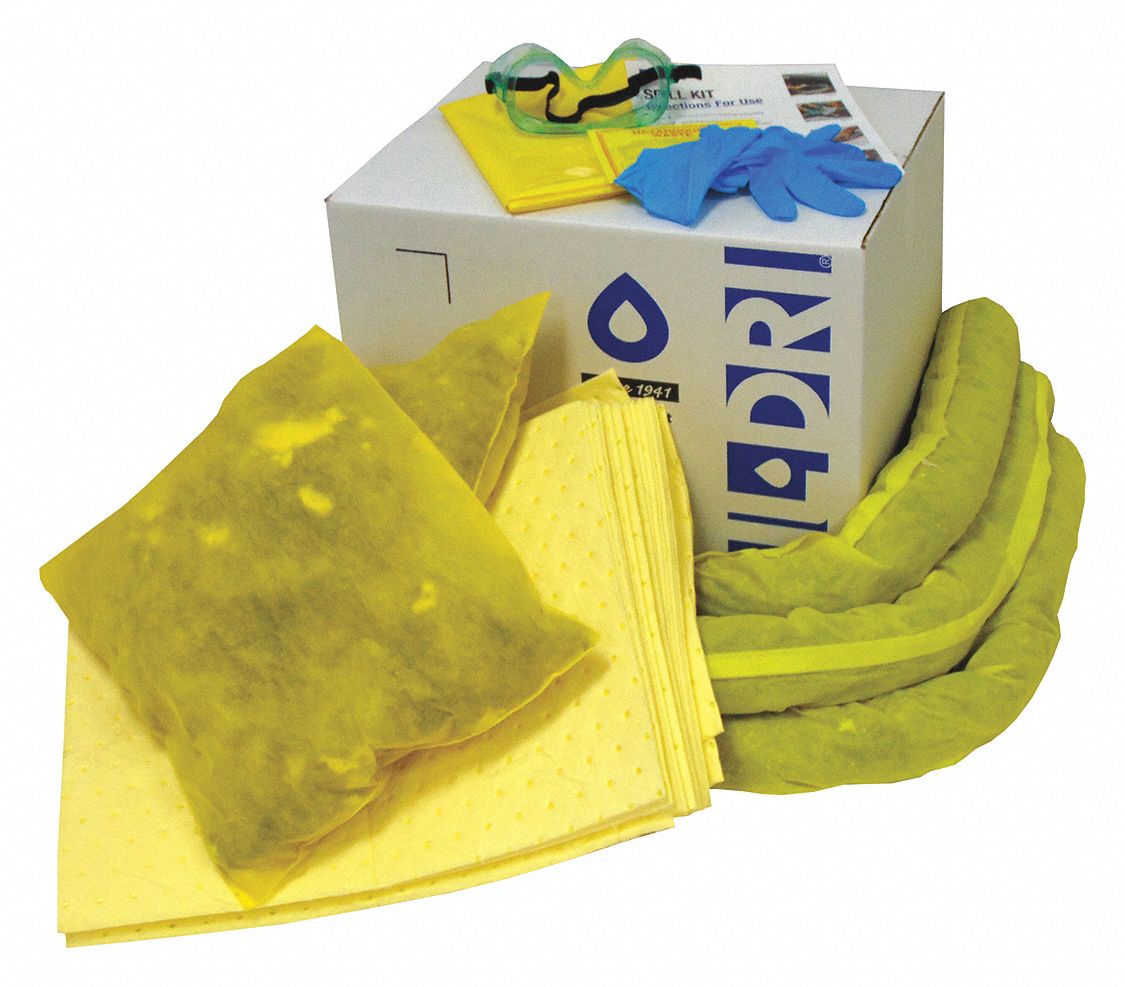 Spill Kit Refill,  Universal,  Yellow