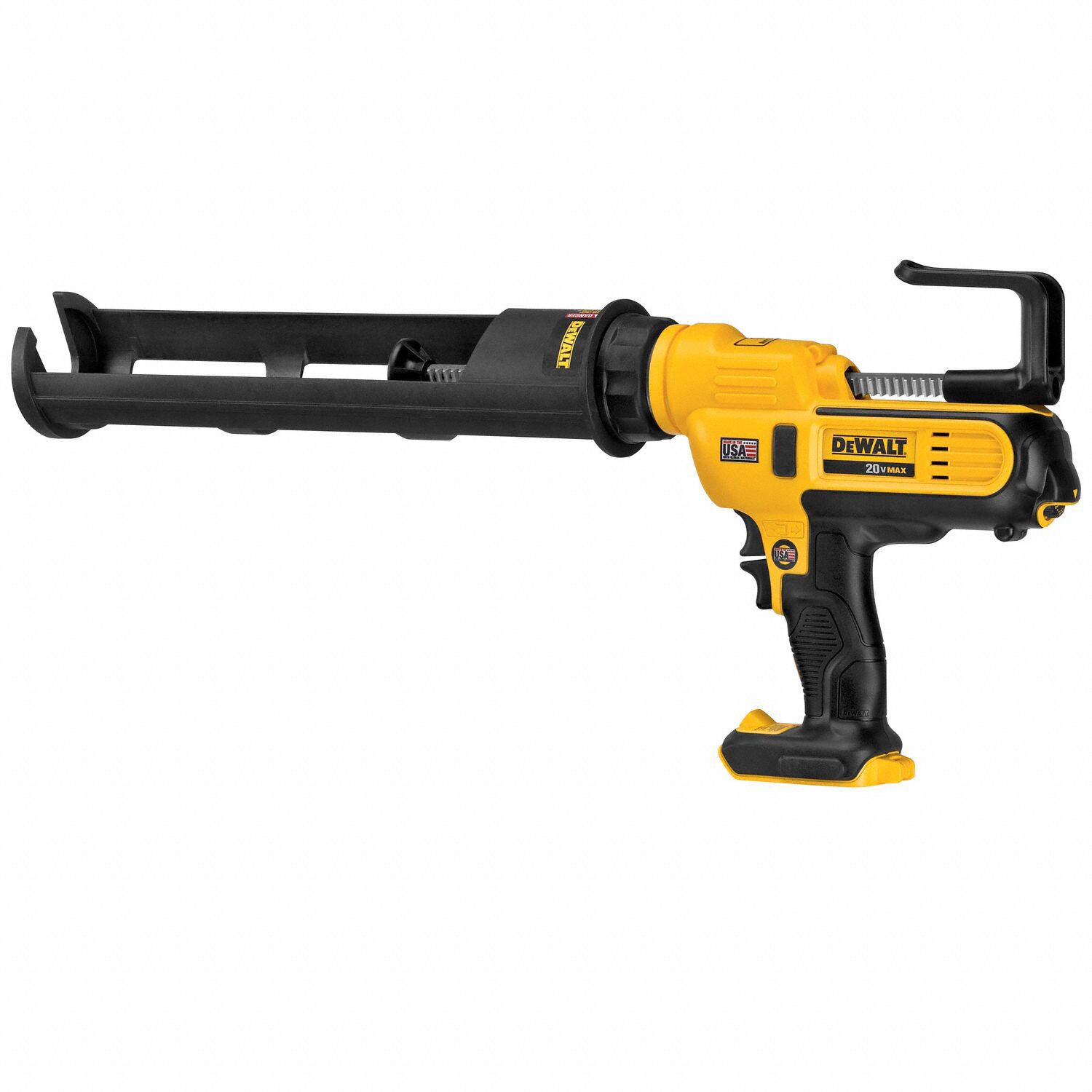 DEWALT Caulk Gun 20V DC, Cartridge, 29 oz For Container Size, 21 in
