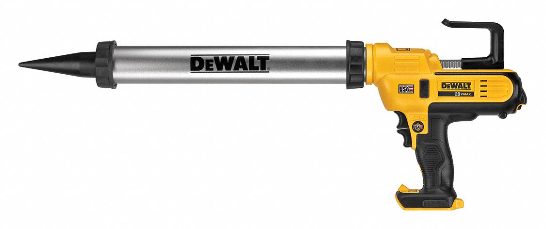 DEWALT 20V DC Sausage Pack Caulk Gun 49EM94 DCE580B Grainger