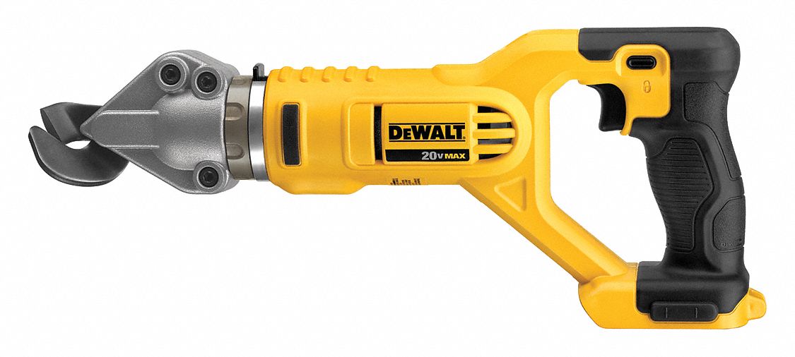 CORDLESS SHEAR, 20V, 4 AH, 18 GA, 1 IN RADIUS, 360 °  SWIVEL ANGLE, 0 TO 2450 SPM