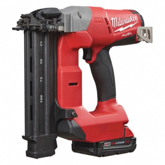 MILWAUKEE Cordless Nailer Kit, 18.0 49EN18274021CT Grainger