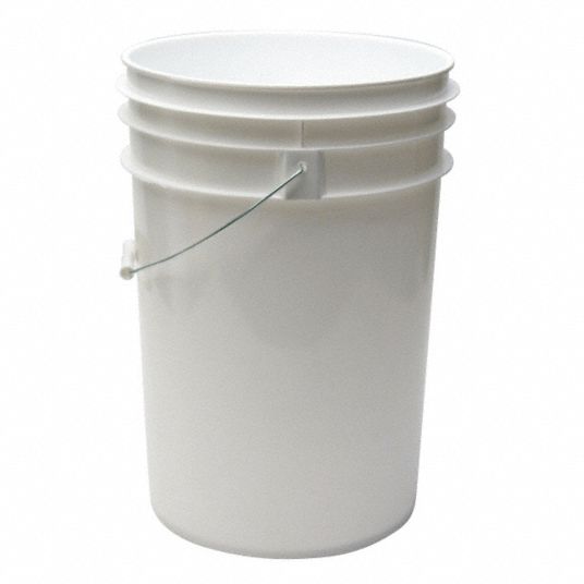 6 Gallon Plastic Pail