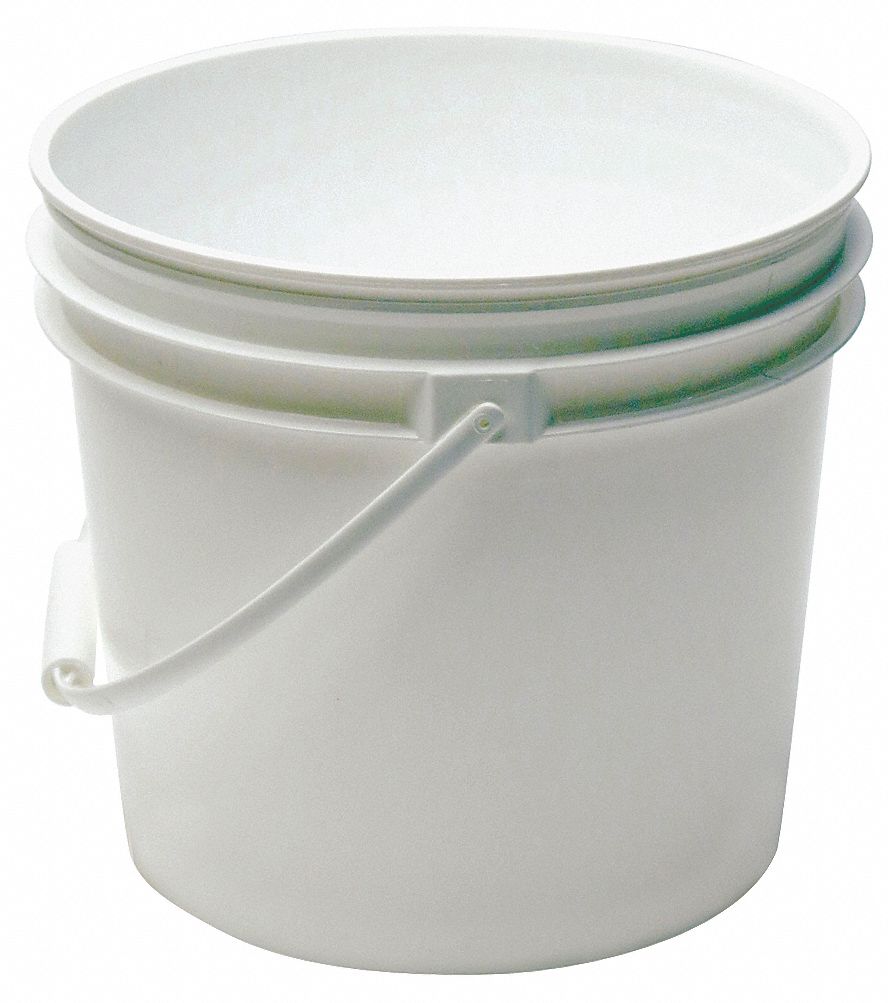 Plastic 1 Litre Bucket & Lid in Plastic Buckets from Simplex Trading