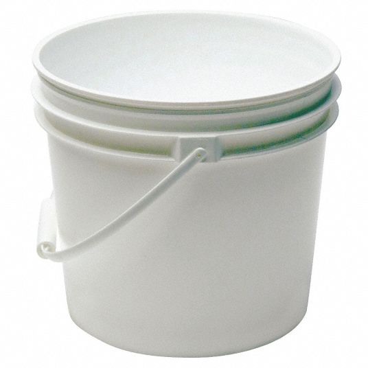 Plastic Buckets and Lids | 1 Gal Lid, White