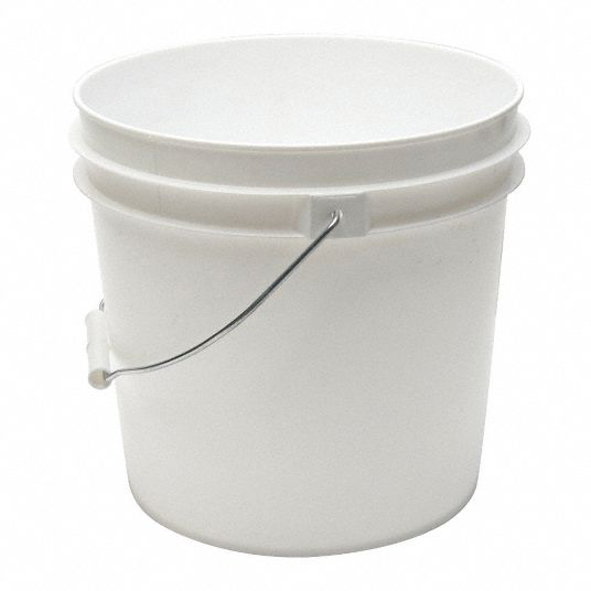 Plastic Buckets and Lids | 1 Gal Lid, White