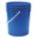 PAIL,5.0 GAL.,PLASTIC HANDLE,BLUE