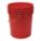 PAIL,5.0 GAL.,OPEN HEAD,RED