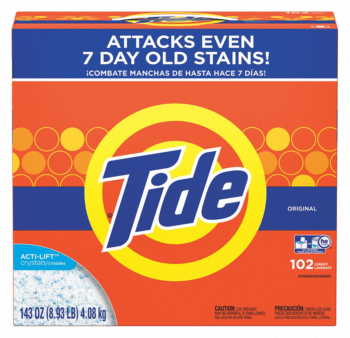 Laundry Detergent: Laundry Detergent, Color Safe, High Efficiency (HE), Box, 8.9 lb, 2 PK