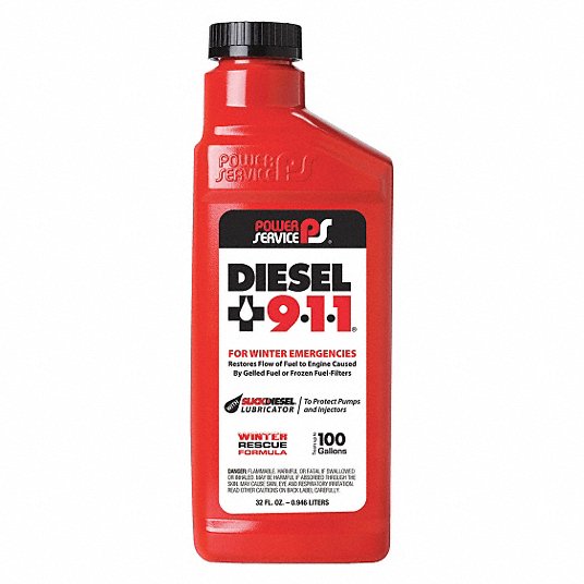 Gelled Diesel Fuel Additive: Fuel Additives and Stabilizers, 32 oz Size