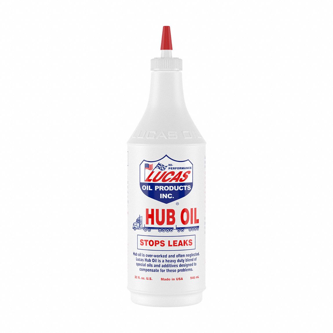 Hub Oil, Amber, Heavy Duty, 32 oz.