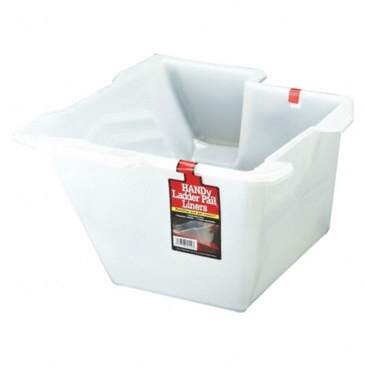 HANDY PAINT PRODUCTS Paint Pail Liner 1 gal Capacity, 17 in, 15 in Overall Lg, Plastic, 2 PK