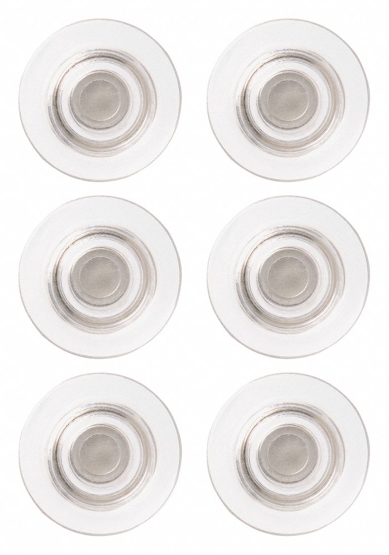 QUARTET, Clear, 29/64 in Ht, Glass Board 49EU6385391 Grainger