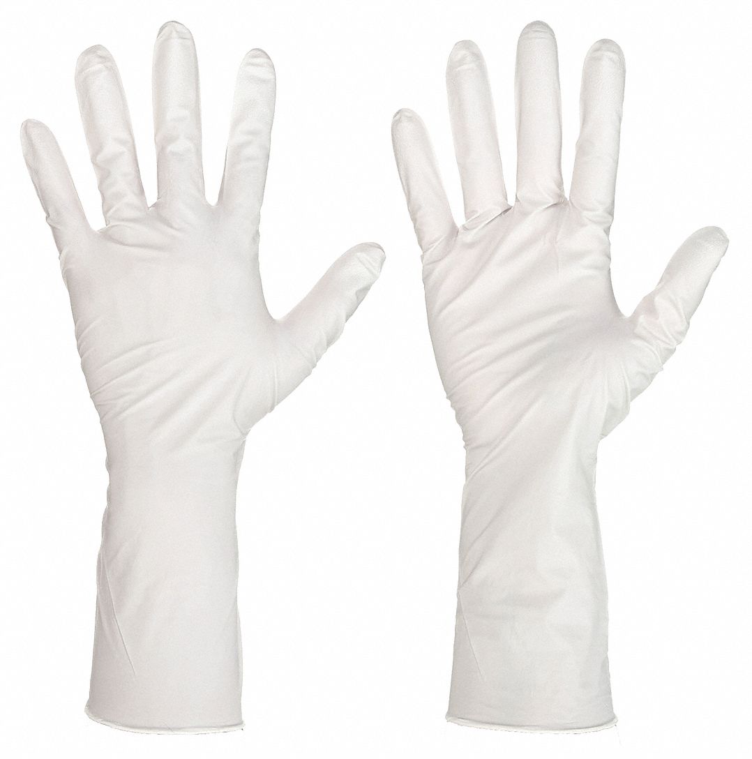 MICROFLEX, NonSterile, 4 mil, Disposable Gloves 49EW17CE4313XS