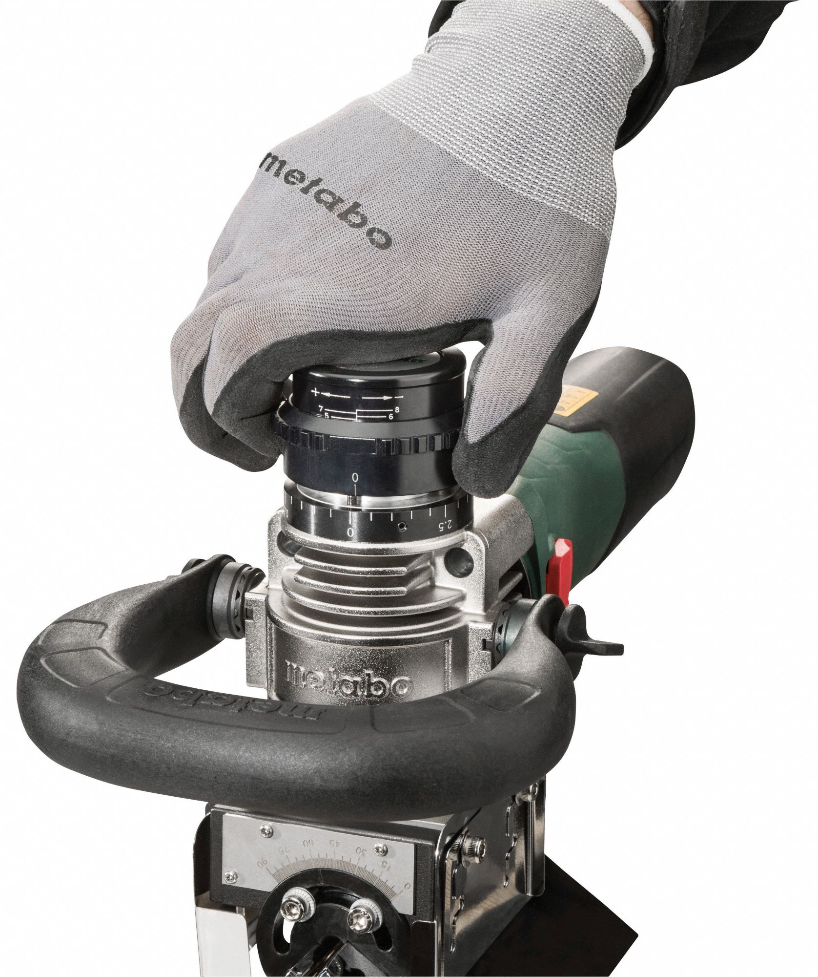METABO Portable Beveling Machine 3/8 in Max. Bevel, 0 Degrees to 90