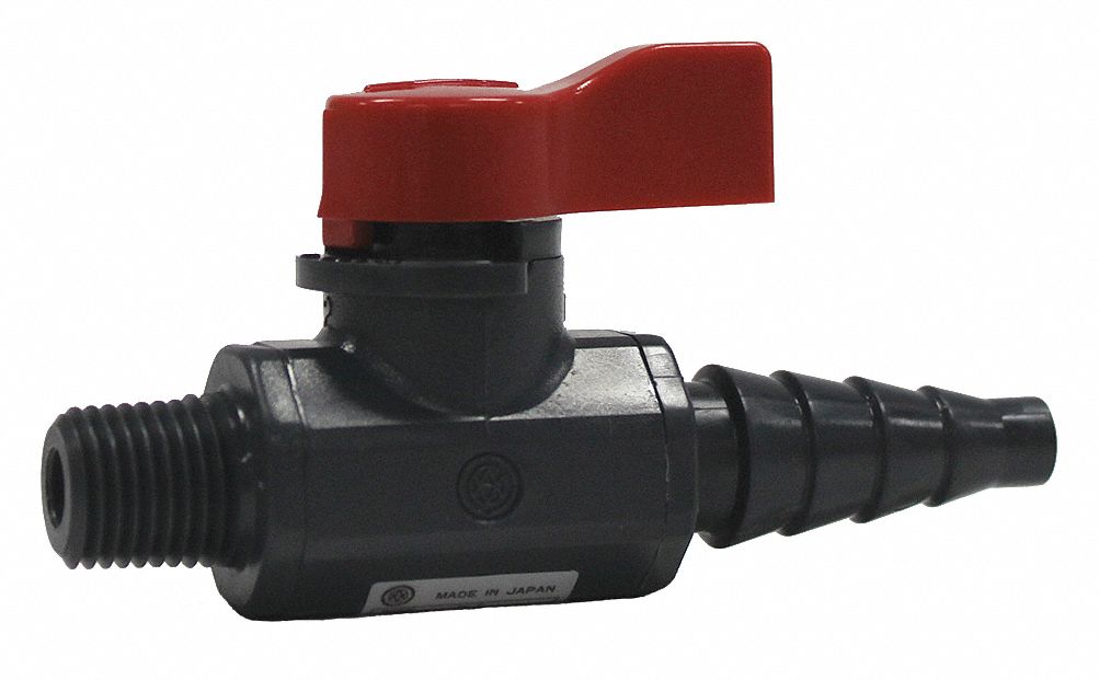 Plastic ball deals valve