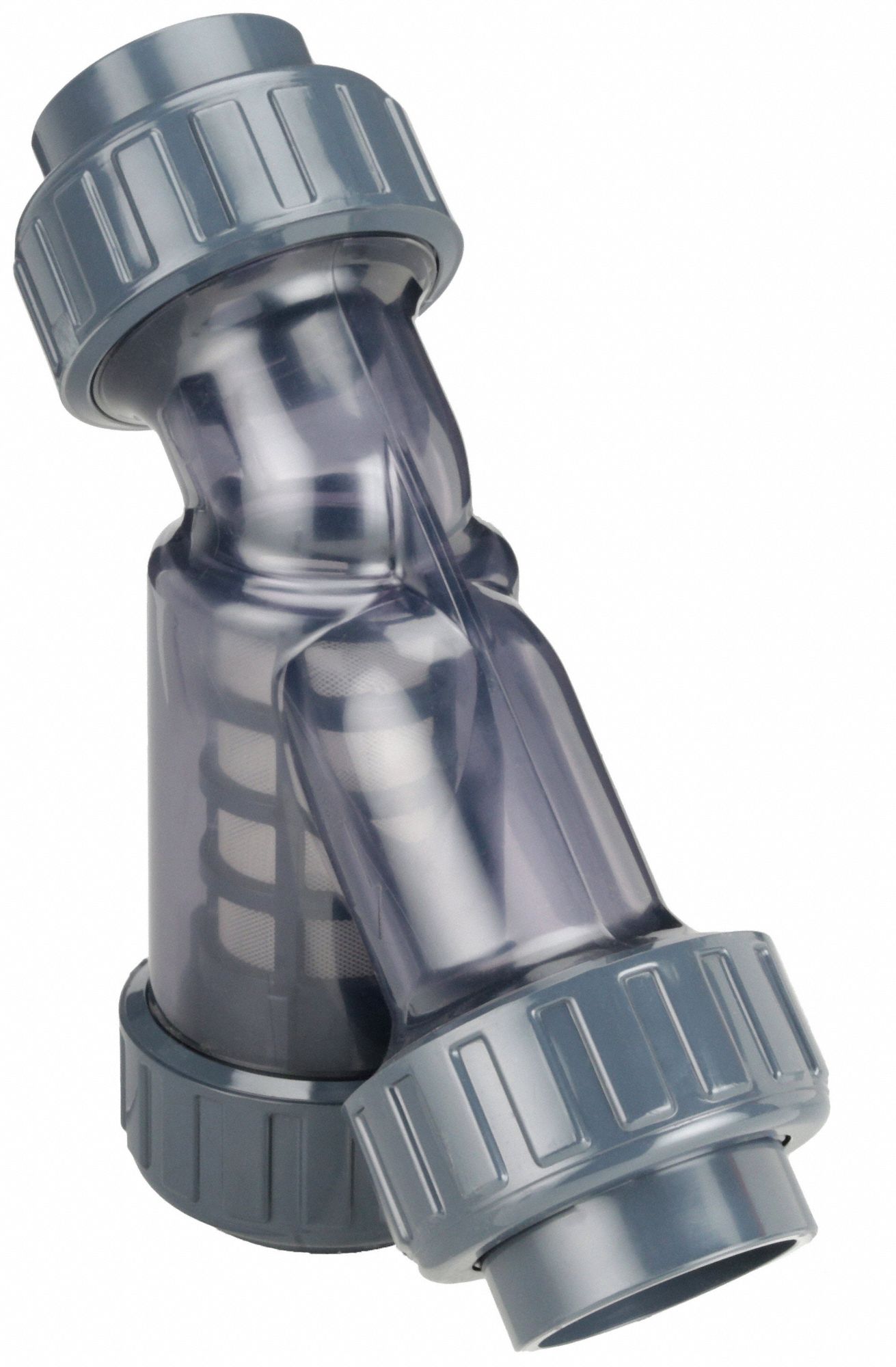 ASAHI Y Strainer PVC, 3 in, Socket, Mesh, 20 mesh, 85 psi, 9 1/4 in Ht