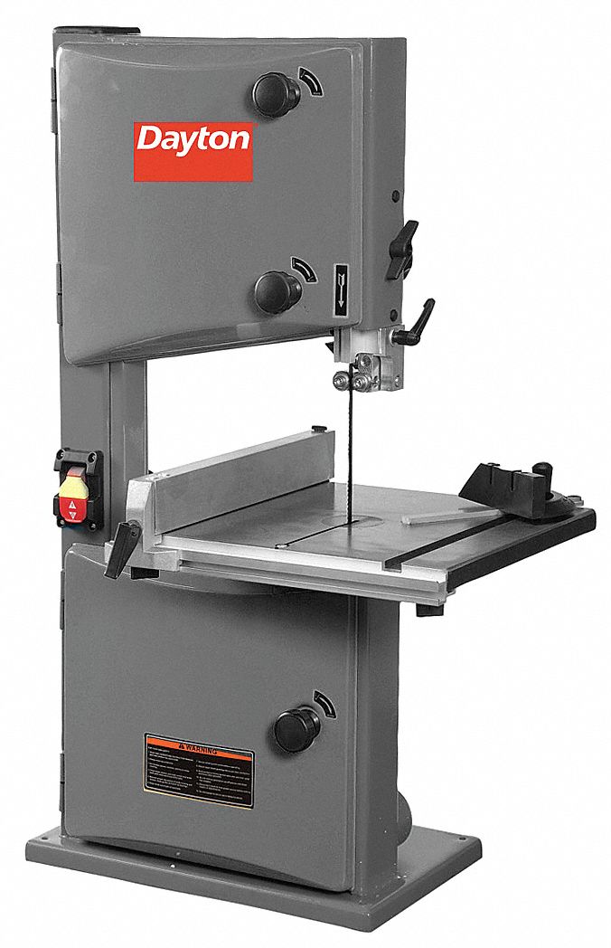 DAYTON 1/3 HP Vertical Band Saw, Voltage: 120, Max. Blade Length: 67-3/ ...